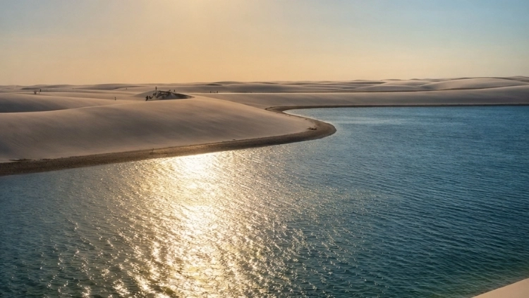 Passeio Len&ccedil;&oacute;is Maranhenses Circuito Canto do Atins e Ponta do Mangue (SA&Iacute;DA DE ATINS)